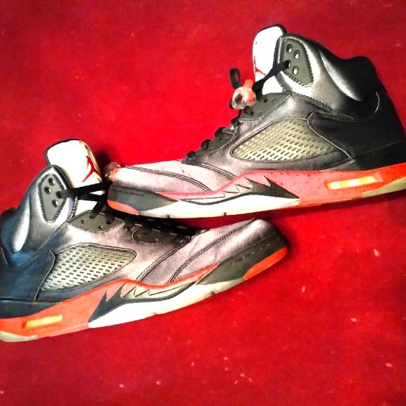 Mens retro 5 size 13 - Picture 3 of 6